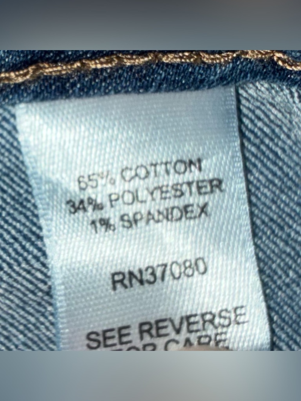 High-Waist Button-Front Denim Flounce Mermaid Midi Skirt - Picture 6 of 7